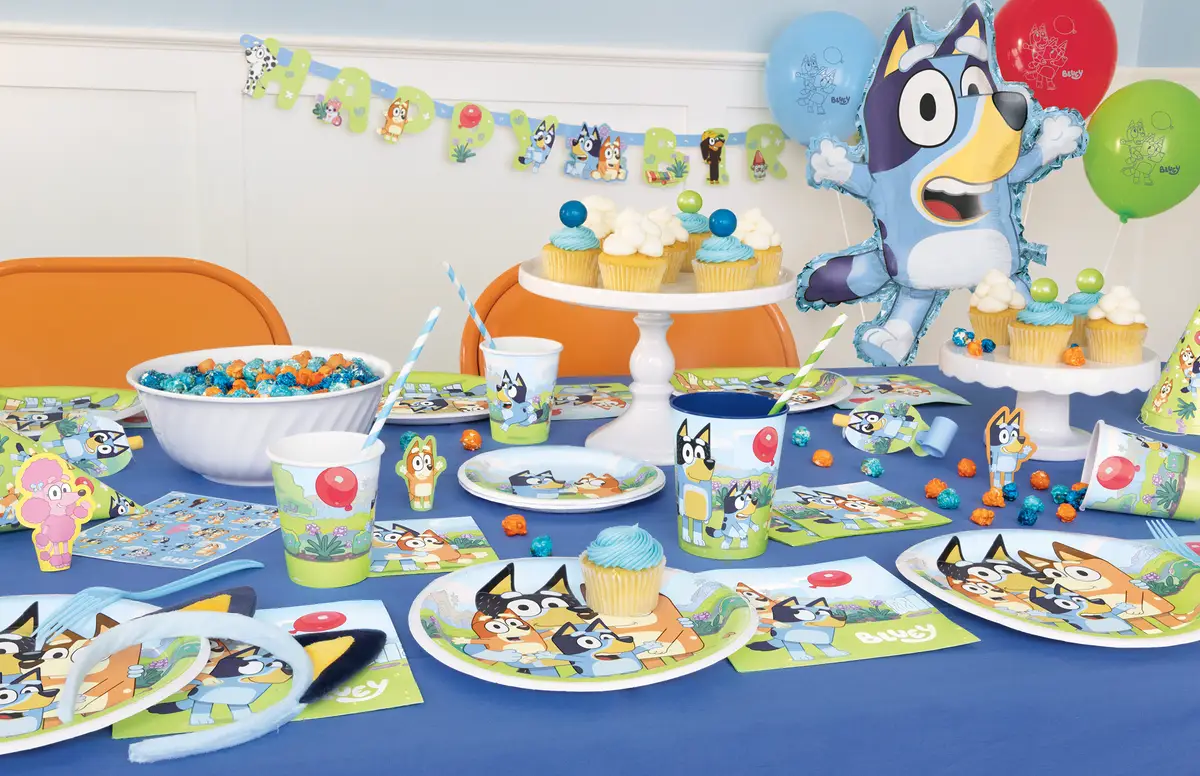 Bluey Party Supplies & Decorations