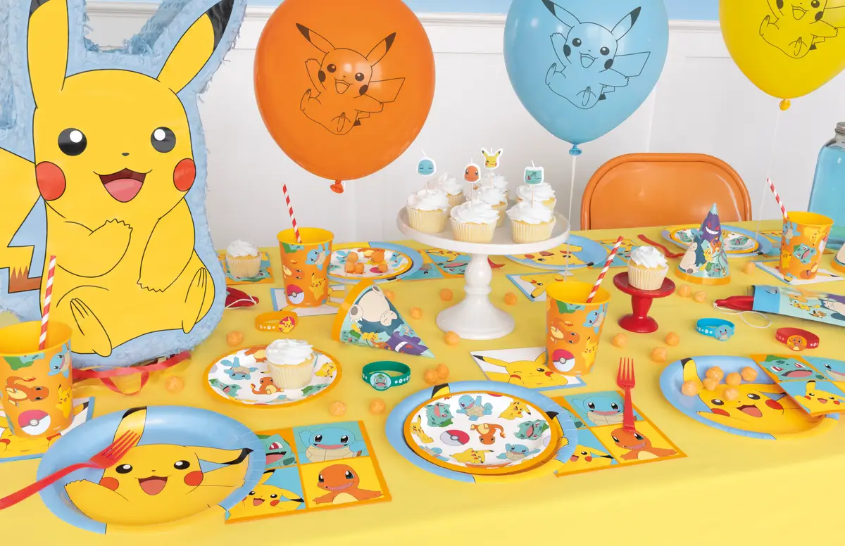 Pokemon Party Supplies & Decorations
